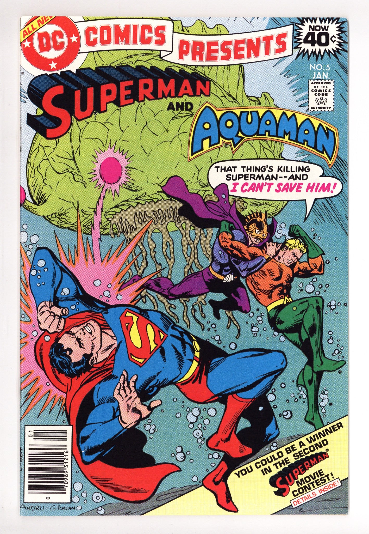 DC Comics Presents Vol 1 5 Mid Grade (1979) 