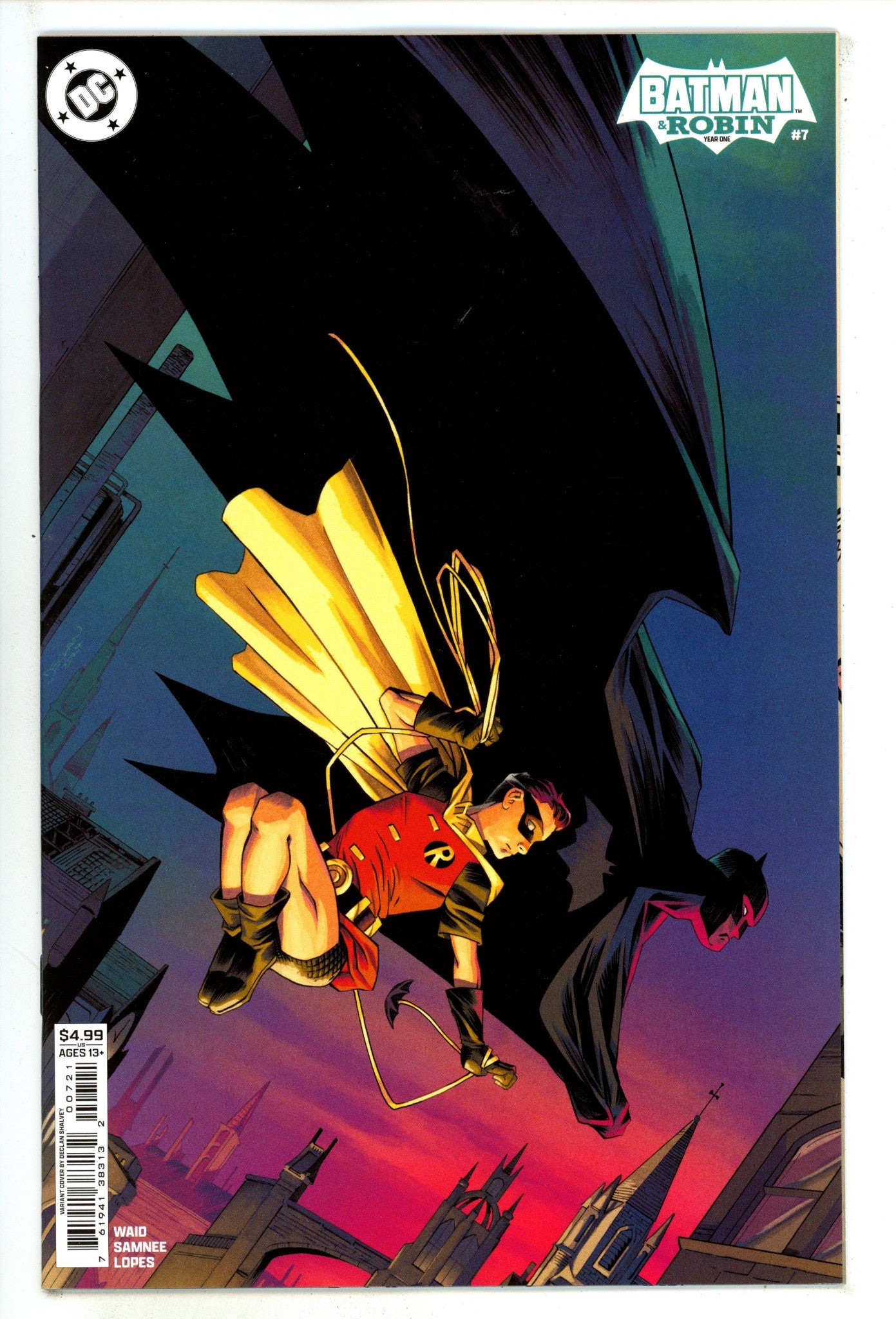 Batman & Robin Year One 7 Shalvey Variant (2025)