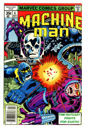 Machine Man Vol 1 6 NM (1978)