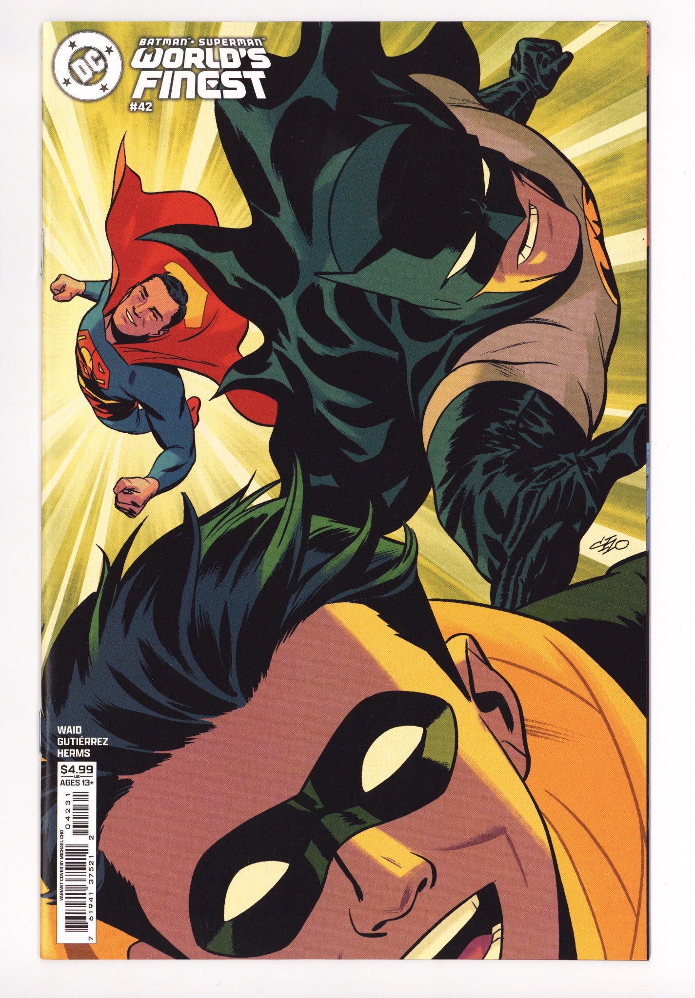 Batman Superman Worlds Finest 42 Cho Variant (2025)
