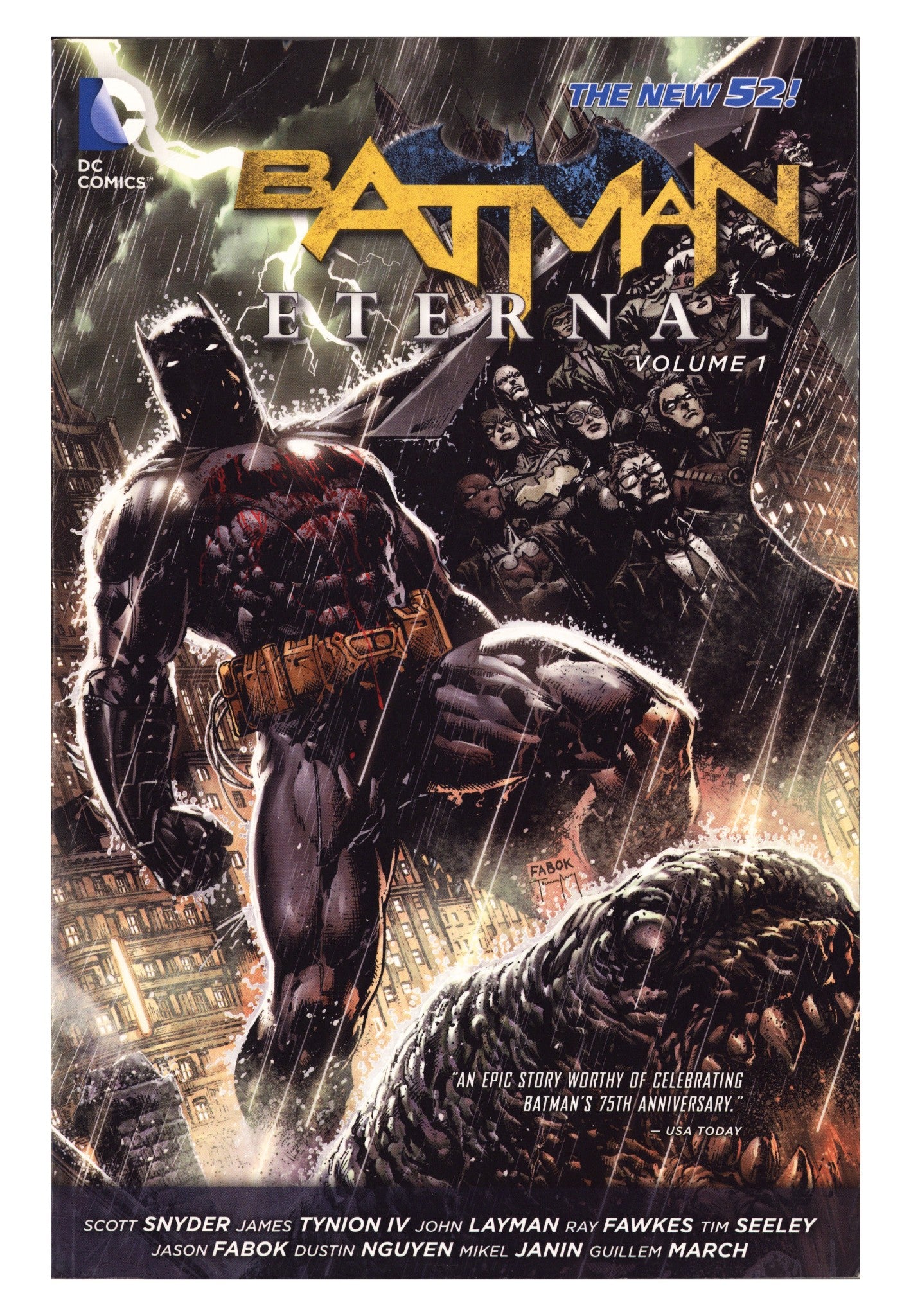 Batman Eternal TPB Vol 1   Low Grade   (2014)        