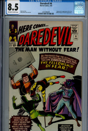 Daredevil Vol 1 6 CGC 8.5 (VF+) (1965) 