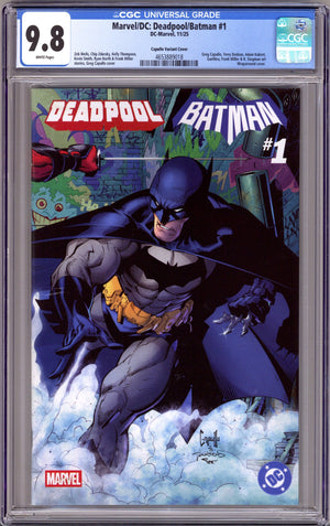 Deadpool / Batman 1 CGC 9.8 (NM/M) (2025) Capullo Variant 
