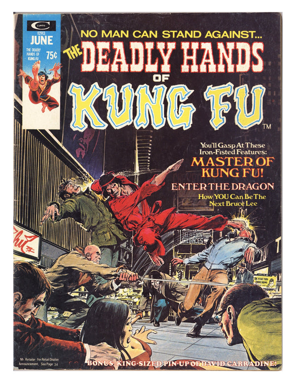The Deadly Hands of Kung Fu Vol 1 2 VG- (3.5) (1974)