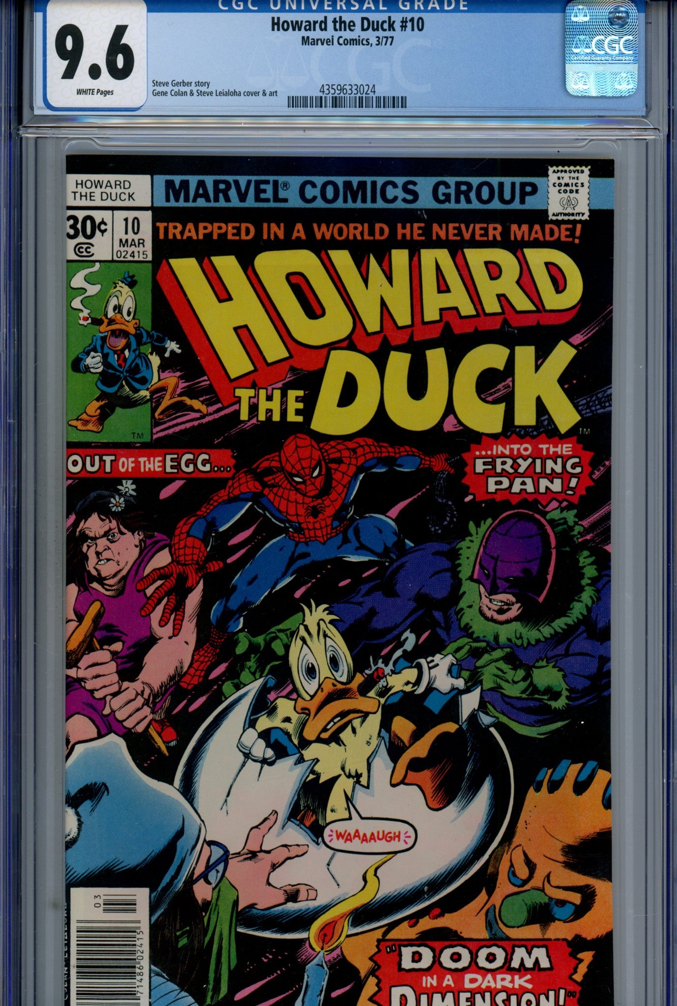 Howard the Duck Vol 1 10 CGC 9.6 (NM+) (1977) 