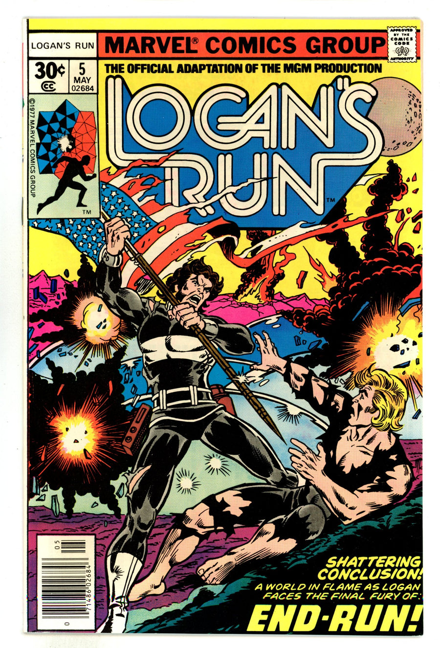 Logan's Run Vol 1 5 NM- (9.2) (1977) 