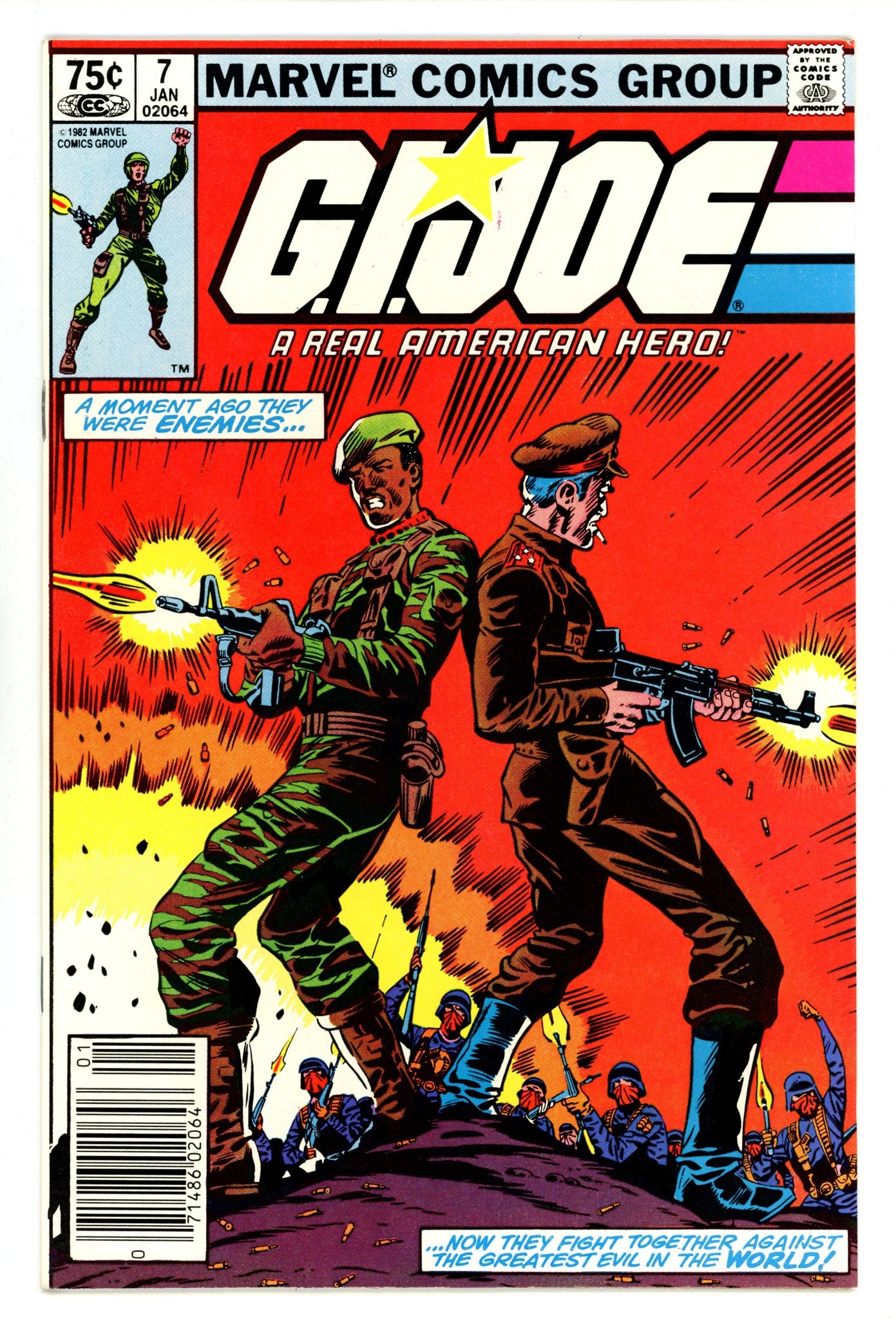 G.I. Joe, A Real American Hero 7 VF/NM (9.0) (1983) Canadian Price Variant 
