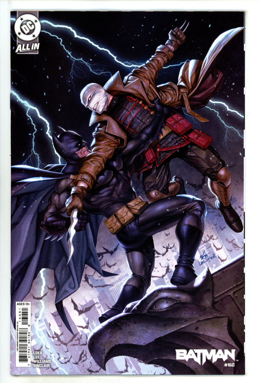 Batman Vol 3 160 Lee Incentive Variant NM- (2025)