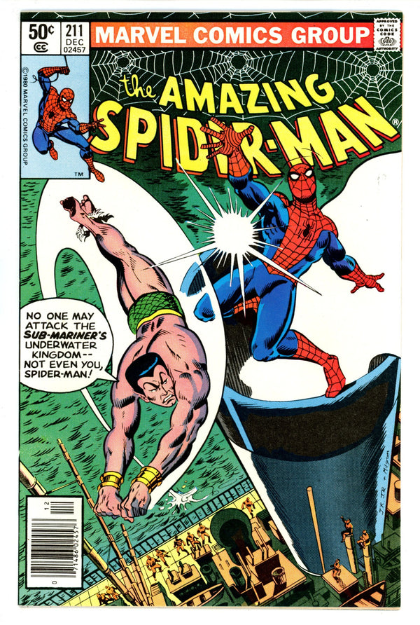 The Amazing Spider-Man Vol 1 211 VF- (7.5) (1980)