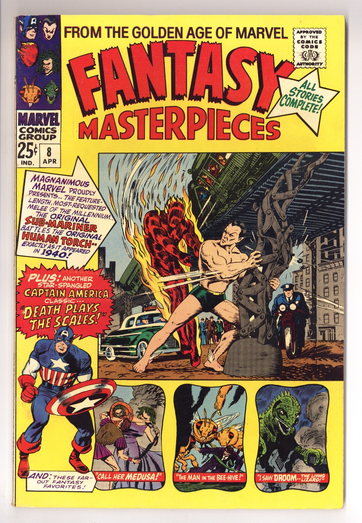Fantasy Masterpieces Vol 1 8 FN/VF (7.0) (1967) 