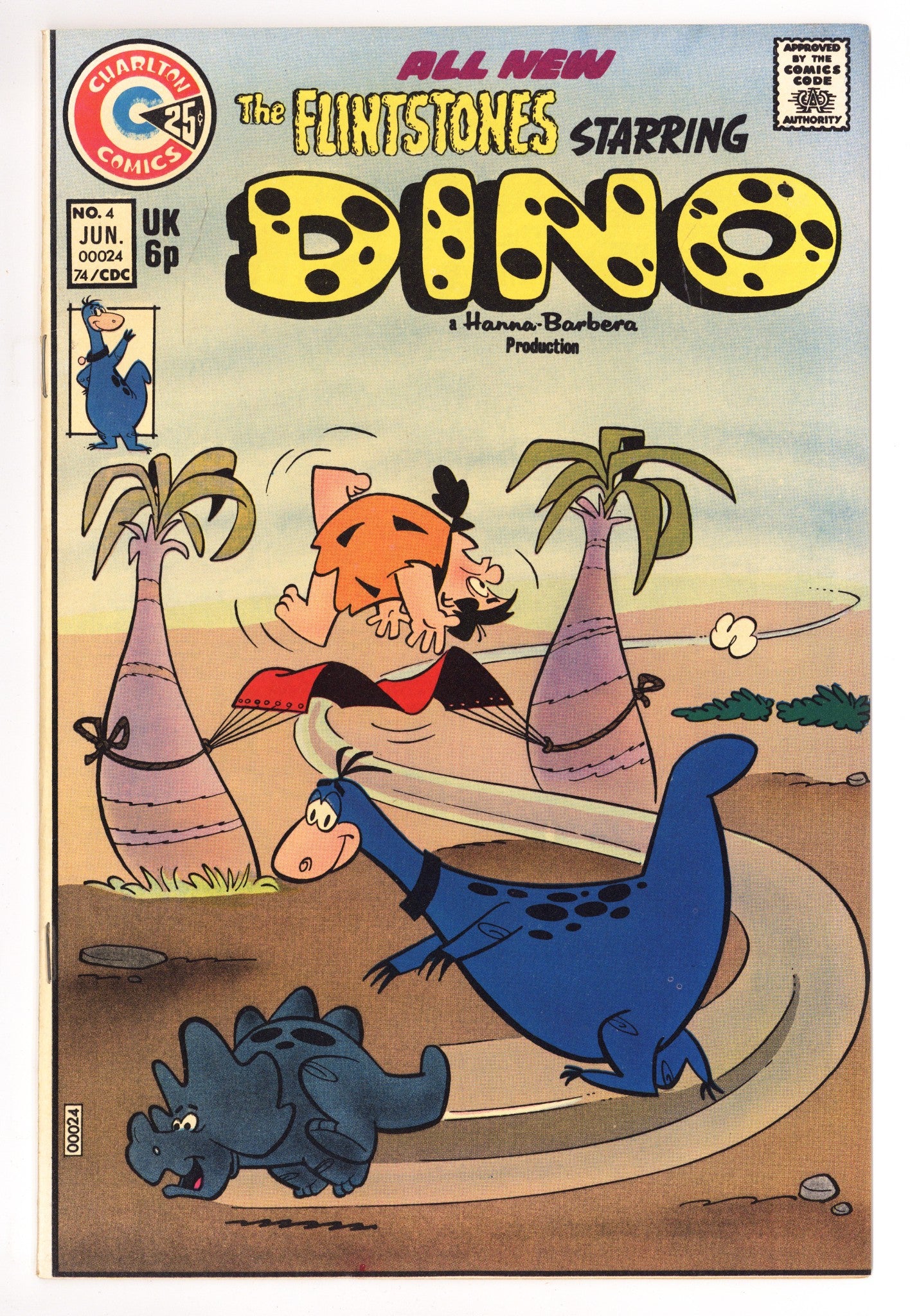 Dino 4 VF+ (8.5) (1974) 