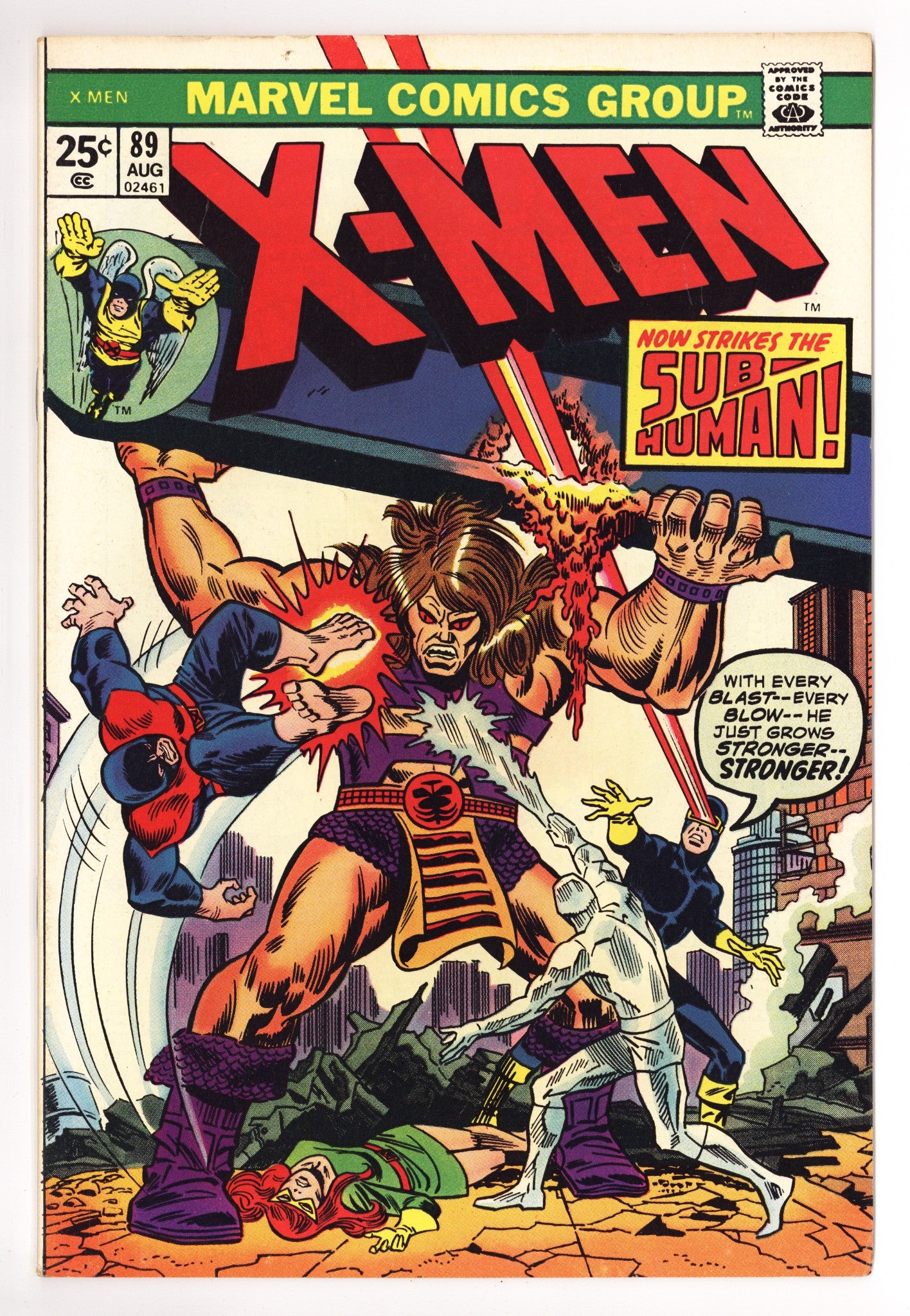 The X-Men Vol 1 89 VF- (7.5) (1974) 