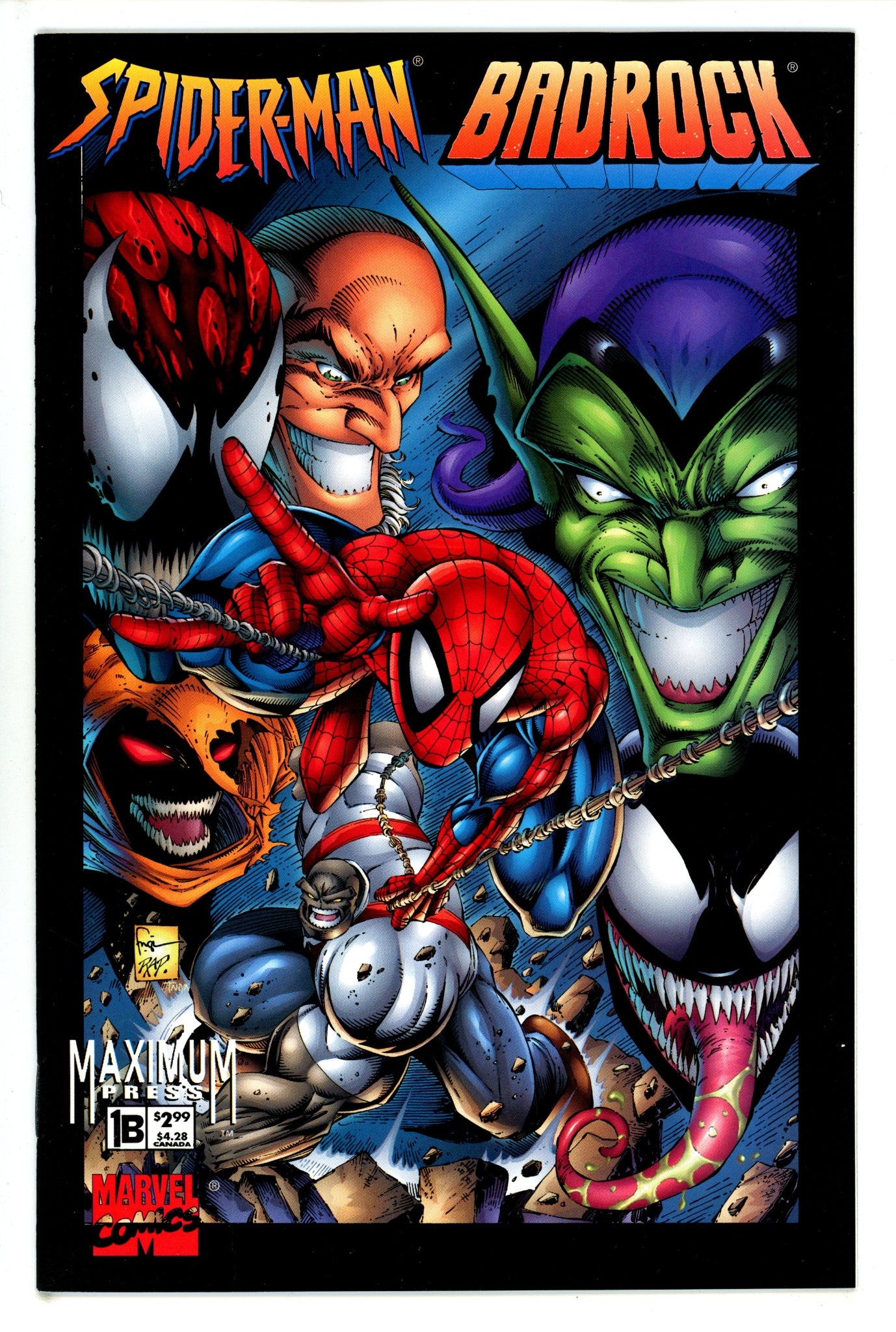 Spider-Man / Badrock 1 Variant NM (1997)