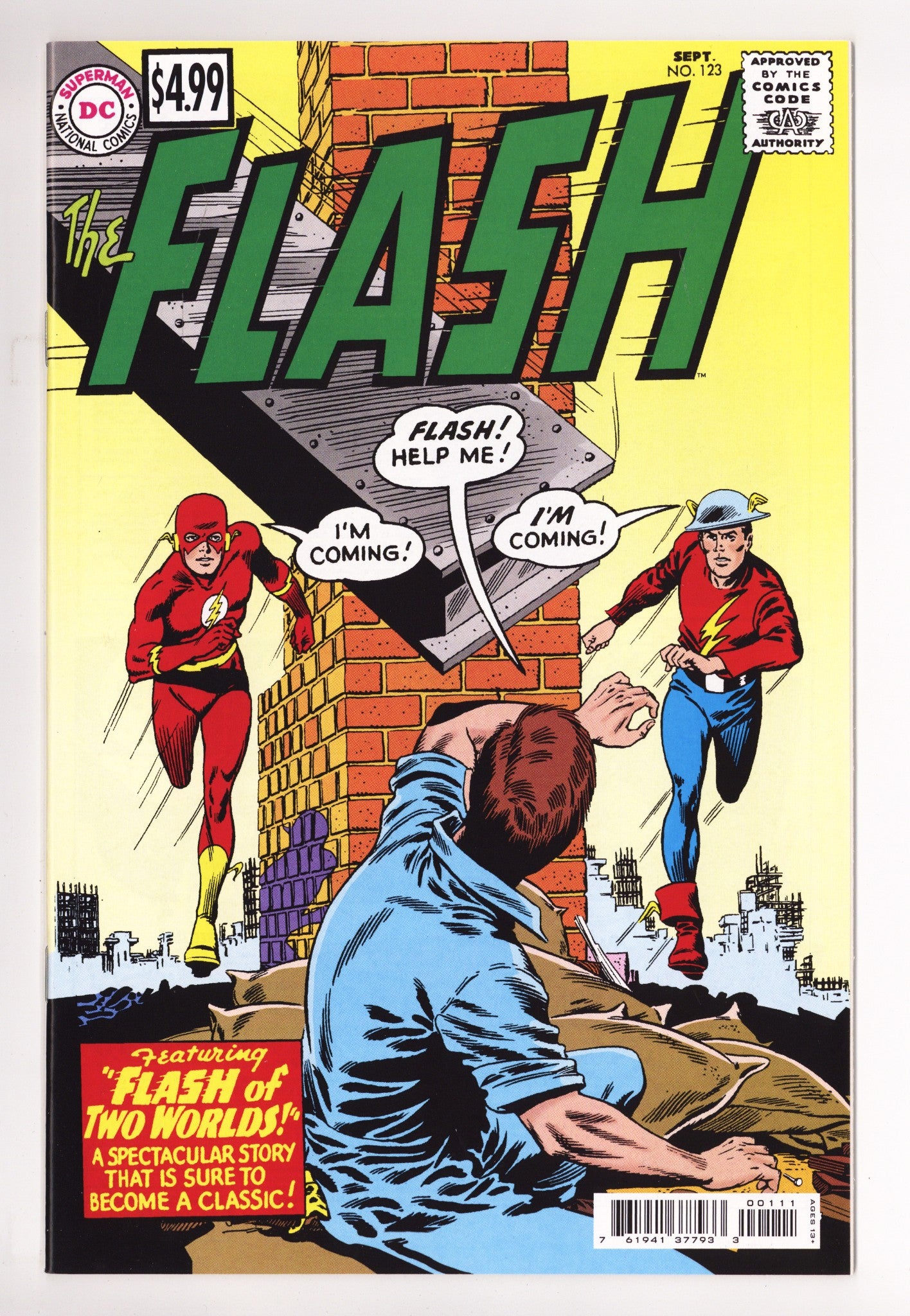 The Flash 123 (Facsimile Edition) [nn] High Grade (2020) 