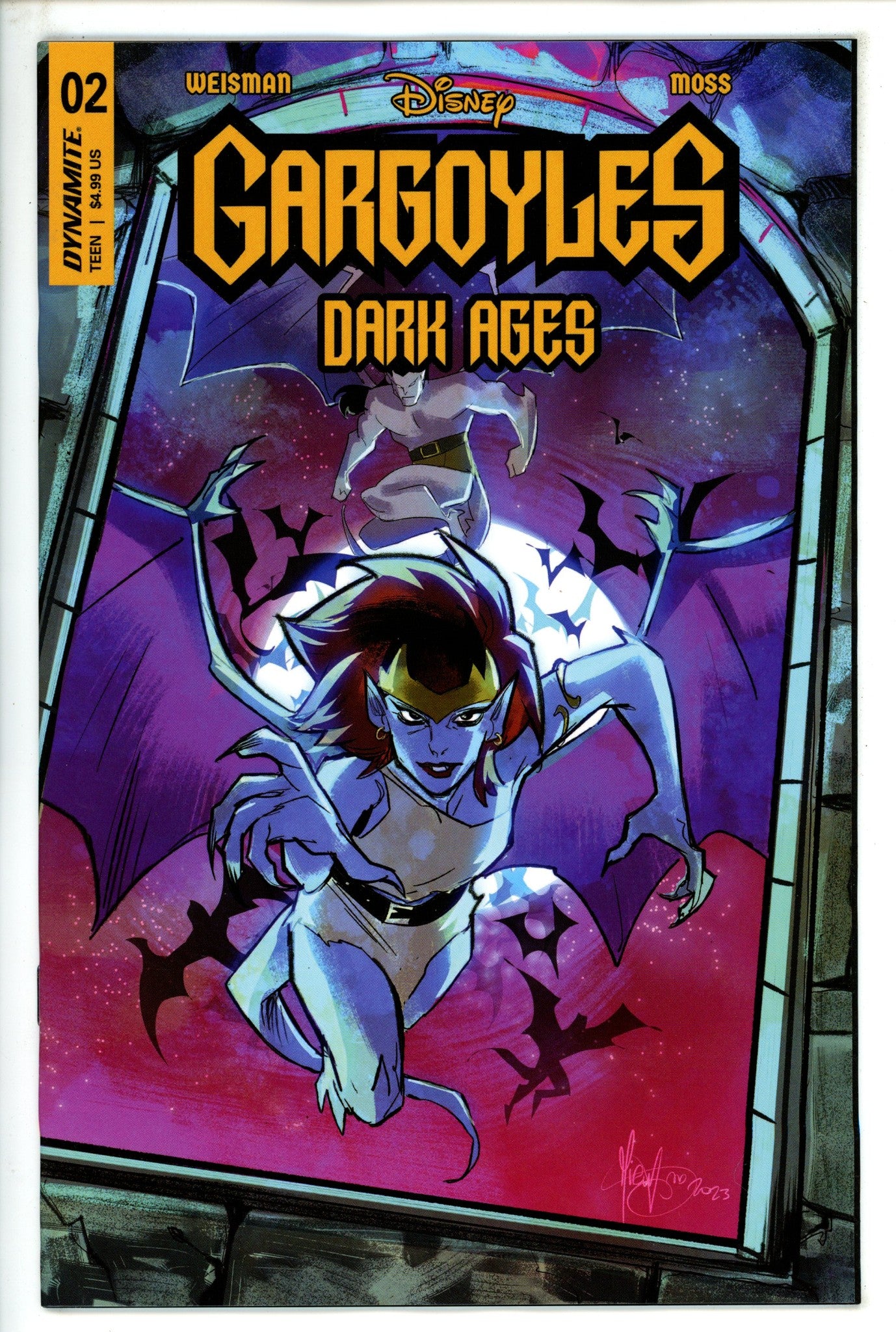 Gargoyles Dark Ages 2 Andolfo Variant (2023)