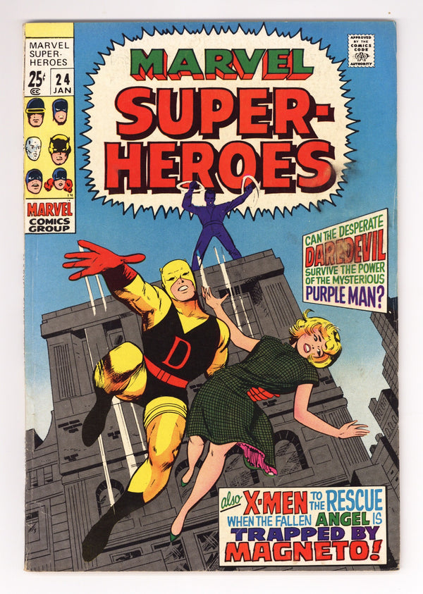 Marvel Super-Heroes Vol 1 24 VG/FN (5.0) (1970)