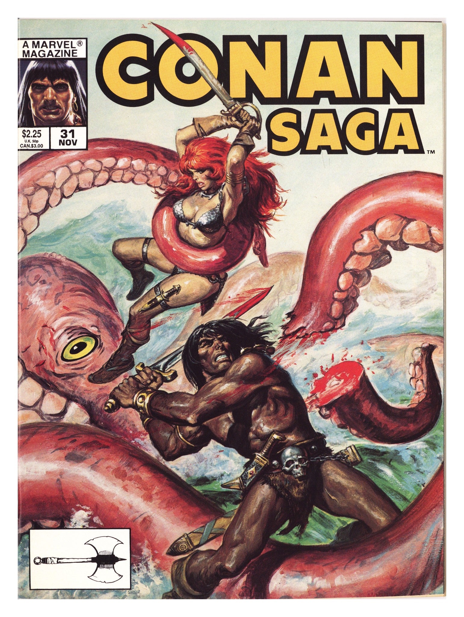 Conan Saga 31 Mid Grade (1989) 