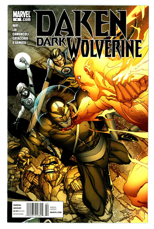 Daken: Dark Wolverine 4 FN/VF (7.0) (2011) Newsstand