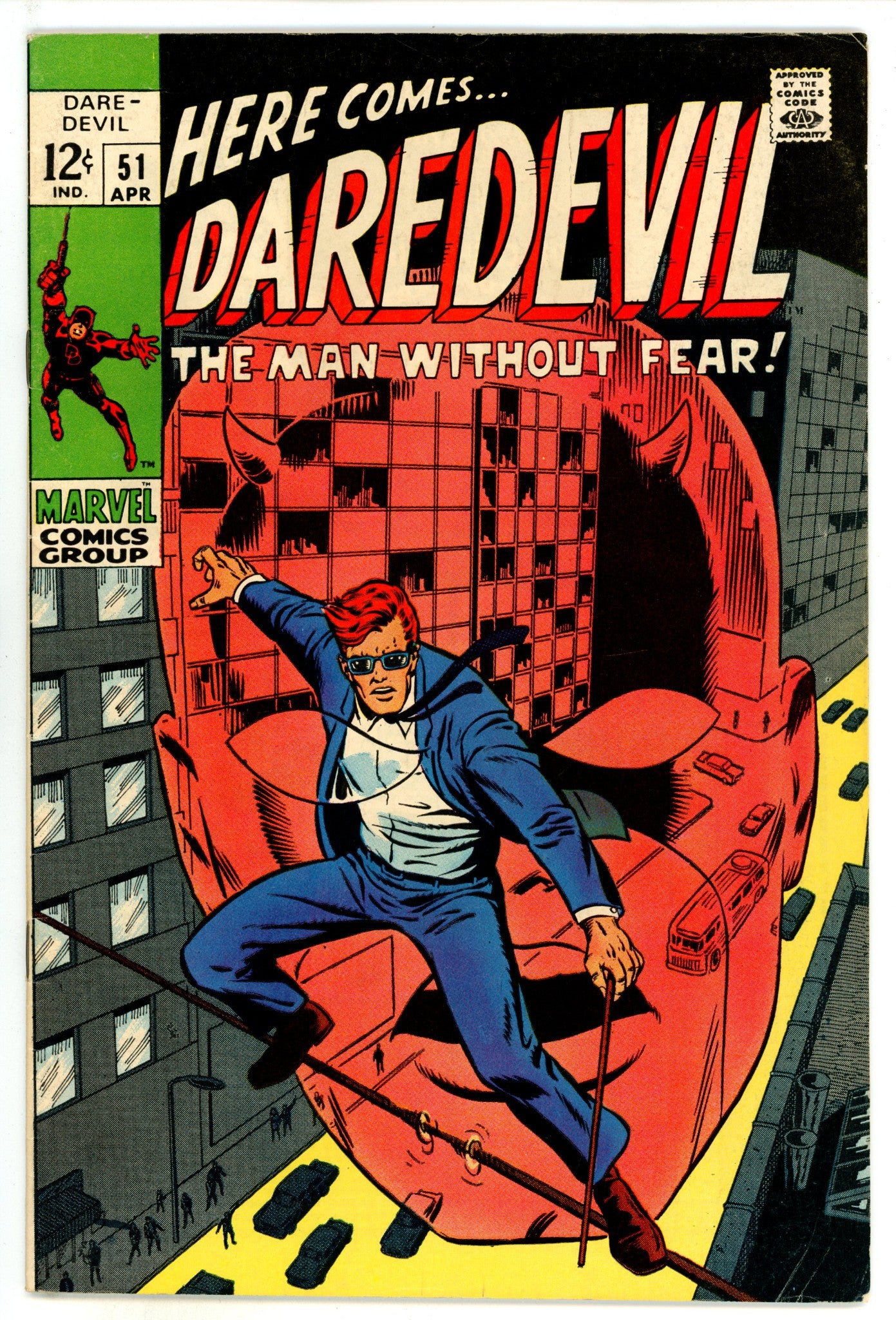 Daredevil Vol 1 51 VG/FN (5.0) (1969) 