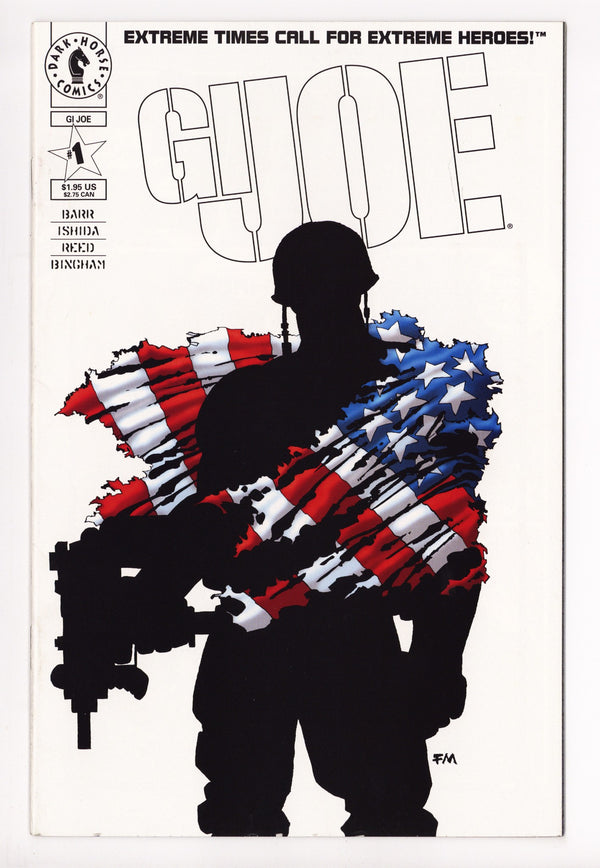 GI Joe Vol 1 1 High Grade (1995) Logo Variant