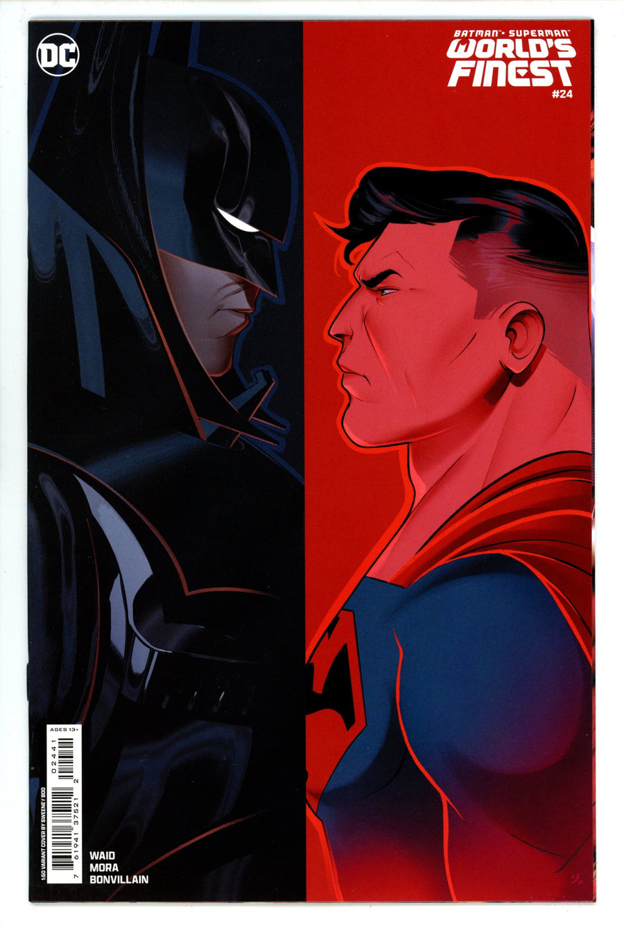 Batman Superman Worlds Finest 24 Boo Incentive Variant NM+ (2024)