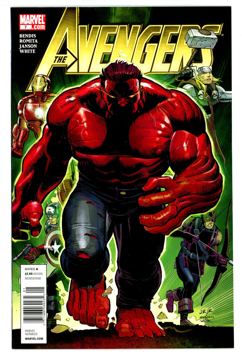 Avengers Vol 4 7 VF/NM (9.0) (2011) Newsstand 
