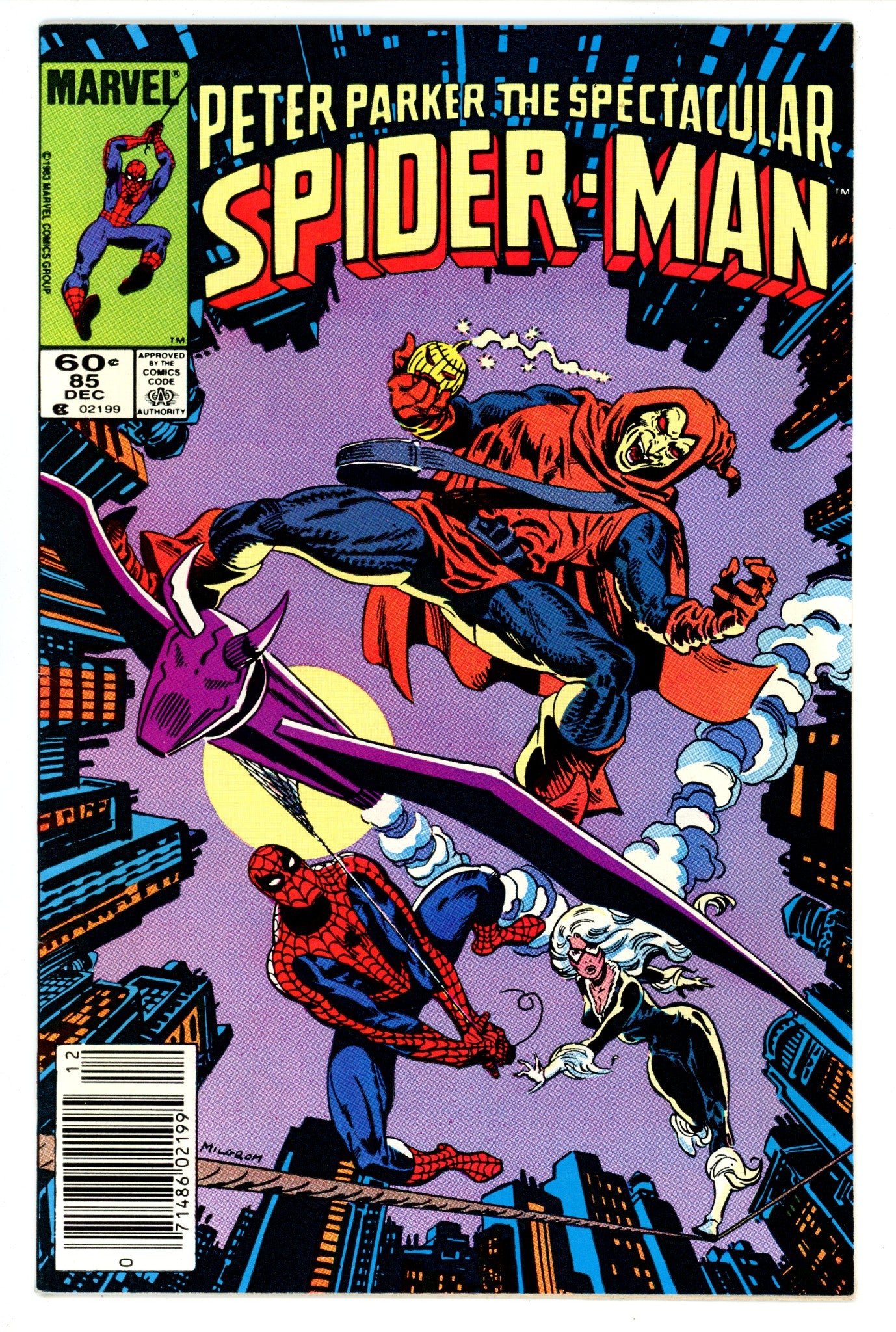 The Spectacular Spider-Man Vol 1 85 VF- (7.5) (1983) Newsstand 
