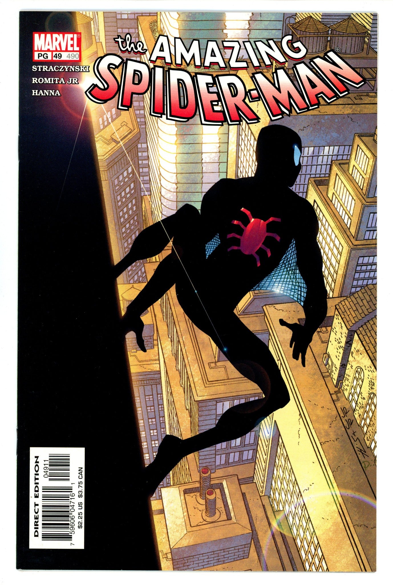 The Amazing Spider-Man Vol 2 49 (490) High Grade (2003) 