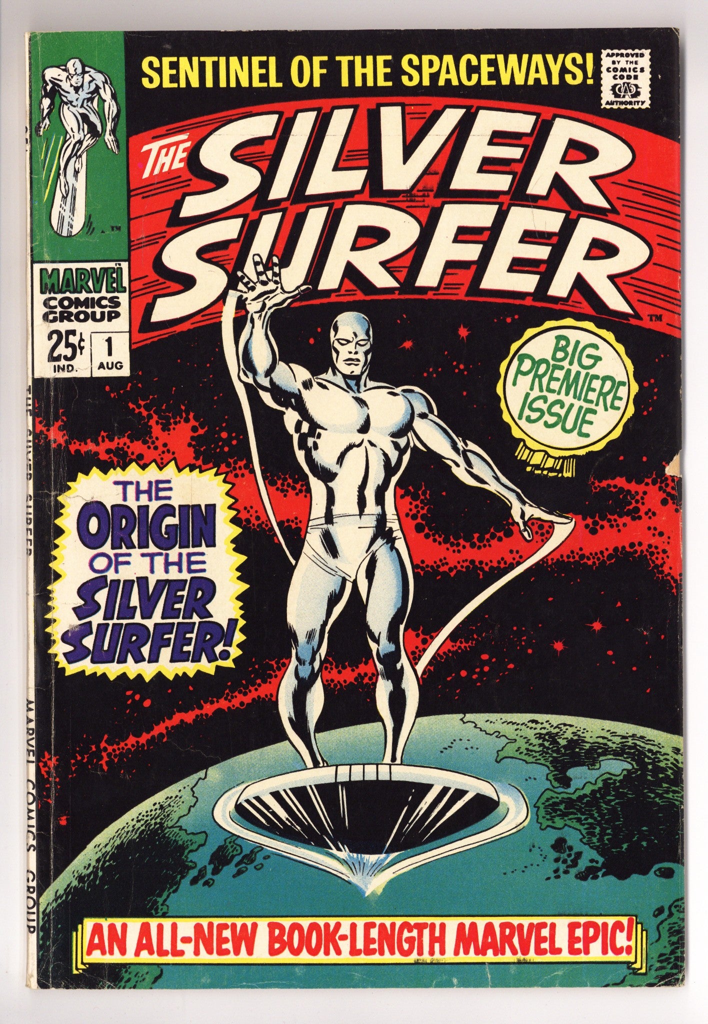 The Silver Surfer Vol 1 1 VG+ (4.5) (1968) 