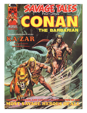 Savage Tales Vol 1 5 FN+ (6.5) (1974)