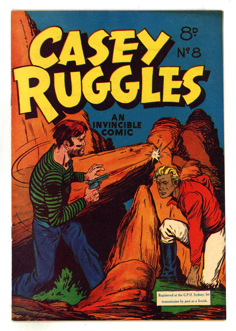 Casey Ruggles 8 VG+ (4.5) (1953) 