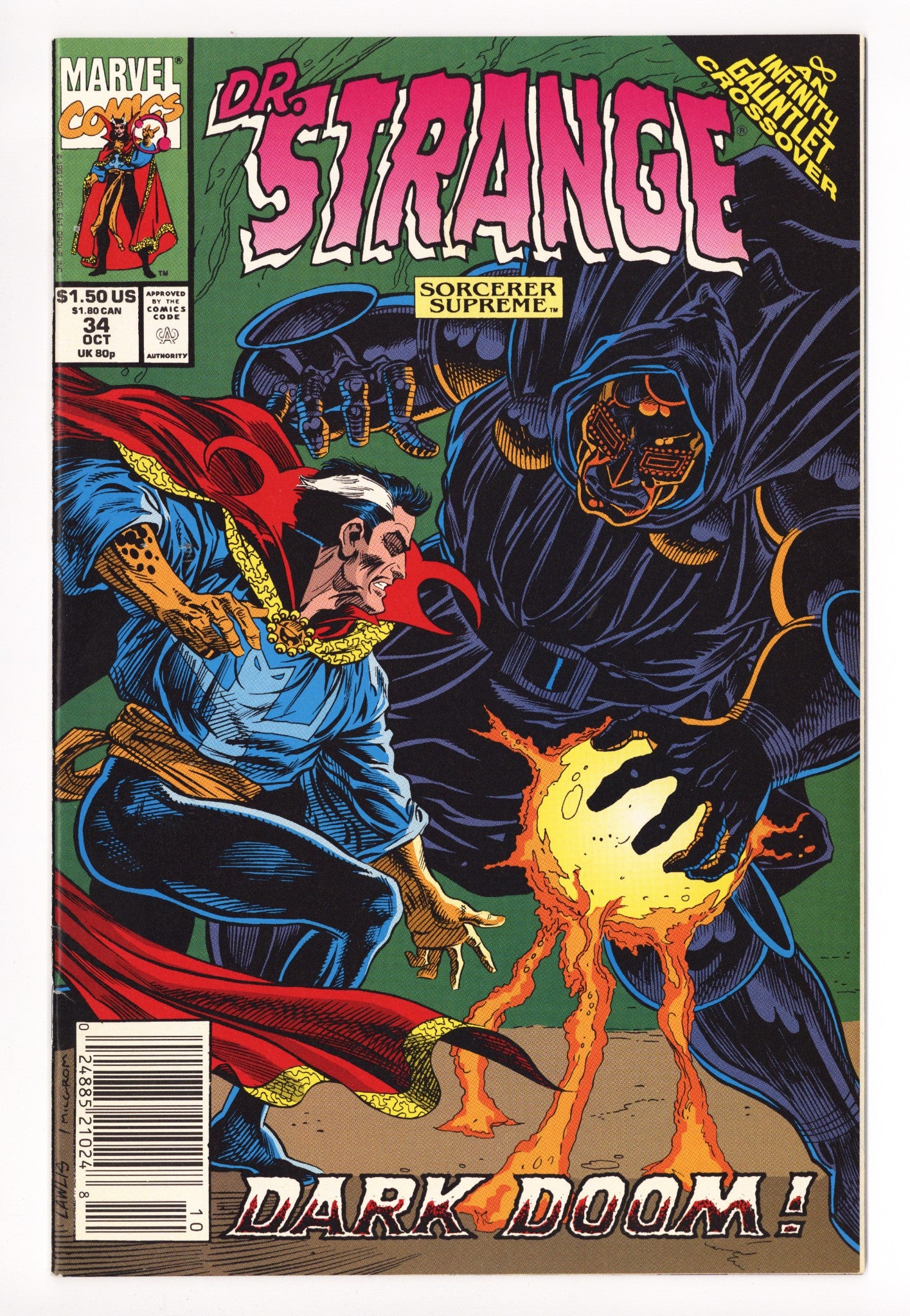 Doctor Strange, Sorcerer Supreme 34 High Grade (1991) 