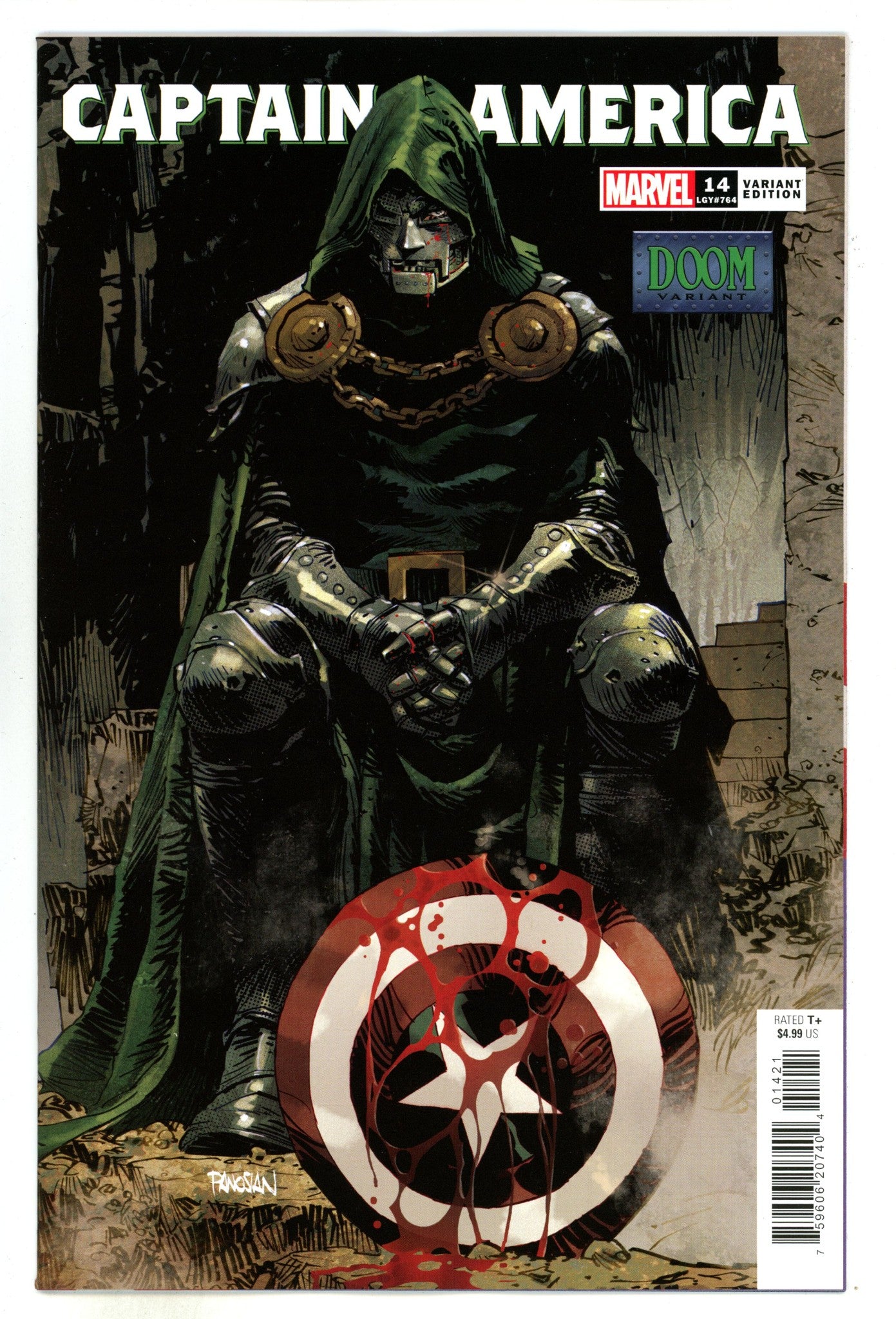 Captain America Vol 11 14 Panosian  Variant  (2024)