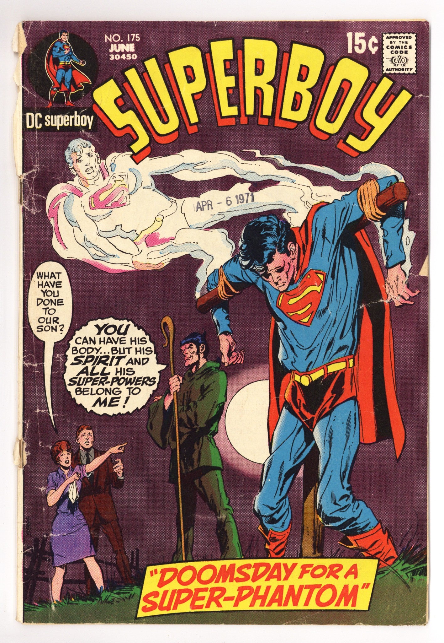 Superboy Vol 1 175 PR (0.5) (1971) 