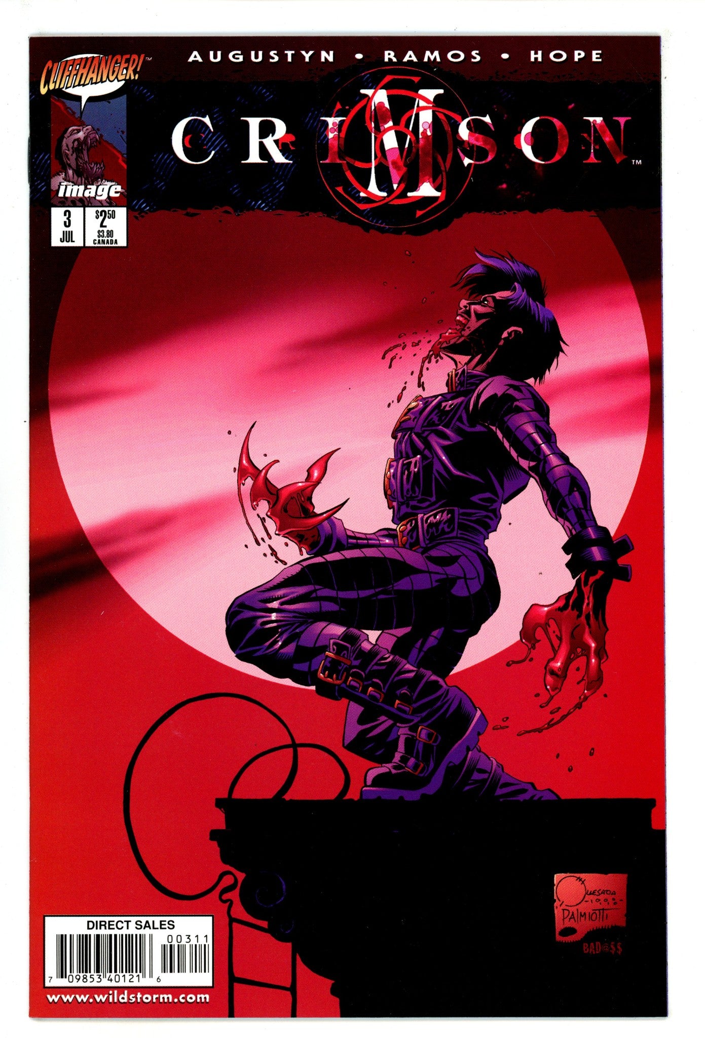 Crimson 3 High Grade (1998) Quesada Variant 