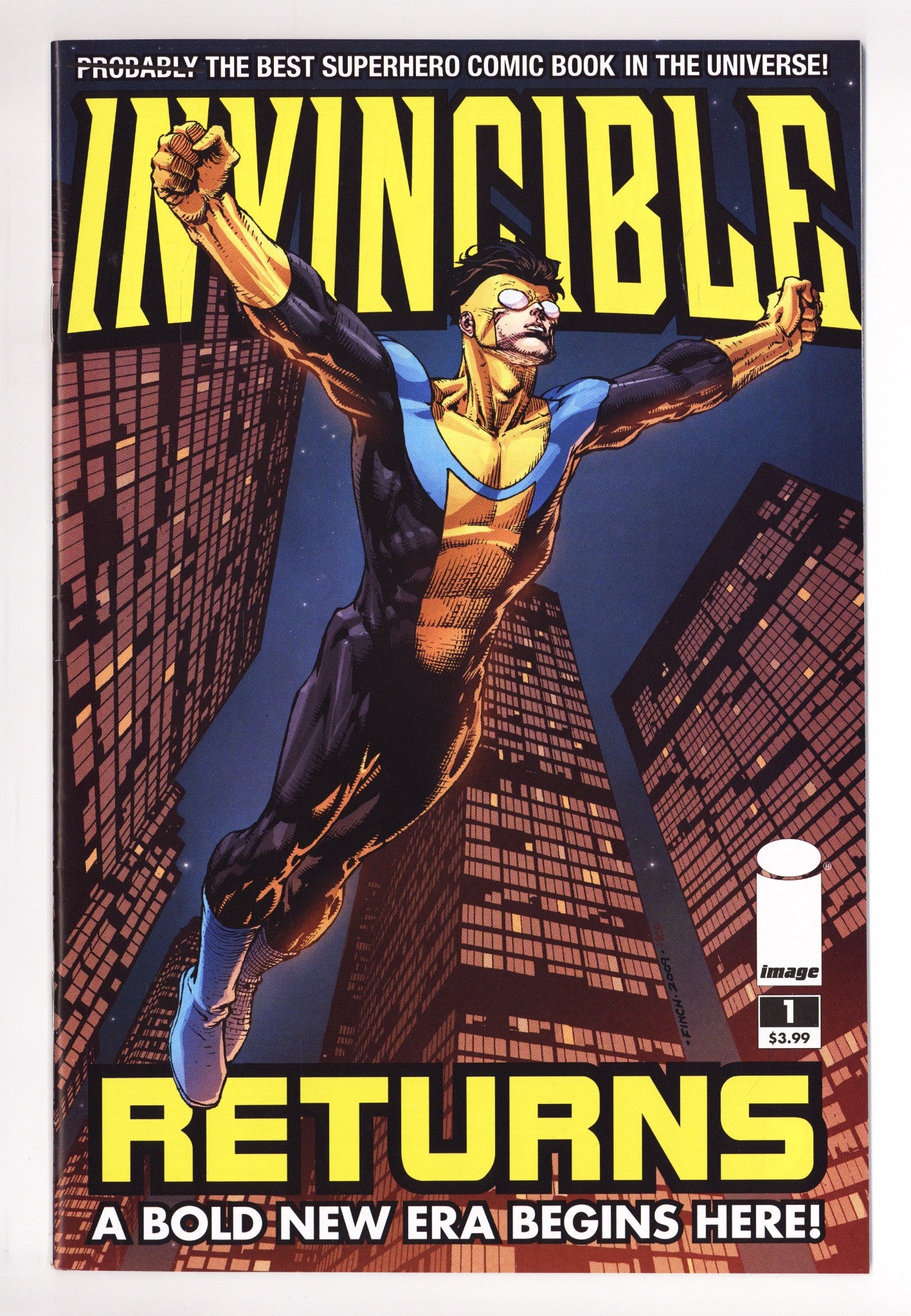 Invincible Returns 1 VF+ (8.5) (2010) 