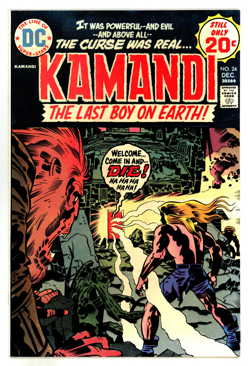 Kamandi, the Last Boy on Earth 24 VF+ (8.5) (1974) 