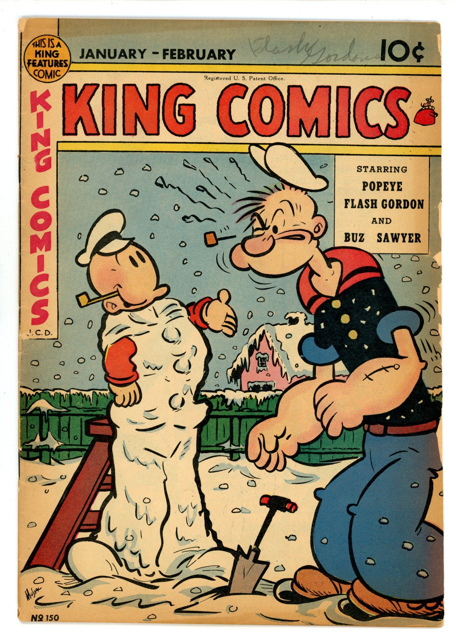 King Comics 150 VG+ (4.5) (1949) 