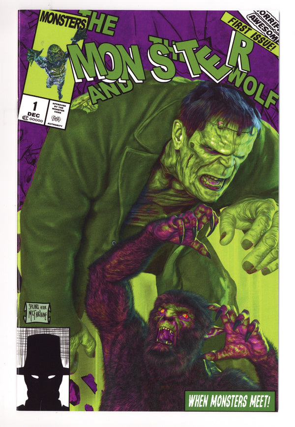 The Monster and The Wolf 1 NM (9.4) /200 (2025) Spears Homage Exclusive Variant