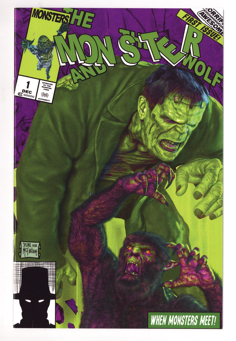 The Monster and The Wolf   1  NM (9.4) /200  (2025) Spears Homage   Exclusive Variant  