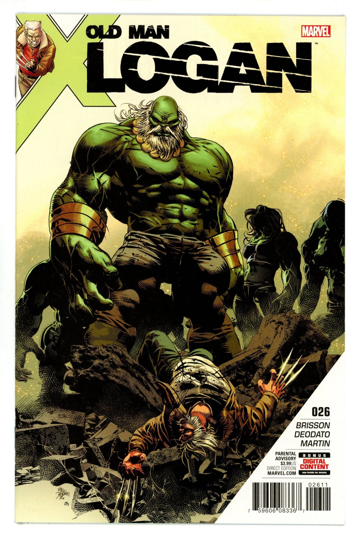 Old Man Logan Vol 2 26  High Grade   (2017)