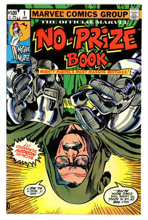 The Marvel No-Prize Book 1 VF/NM (9.0) (2007)