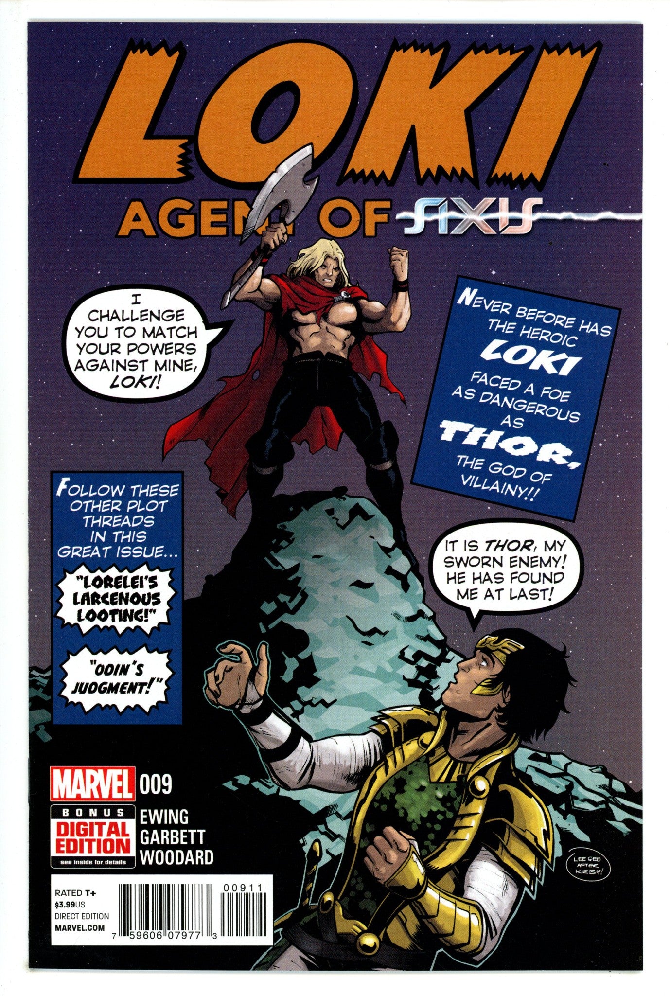 Loki: Agent of Asgard 9 High Grade (2015) 