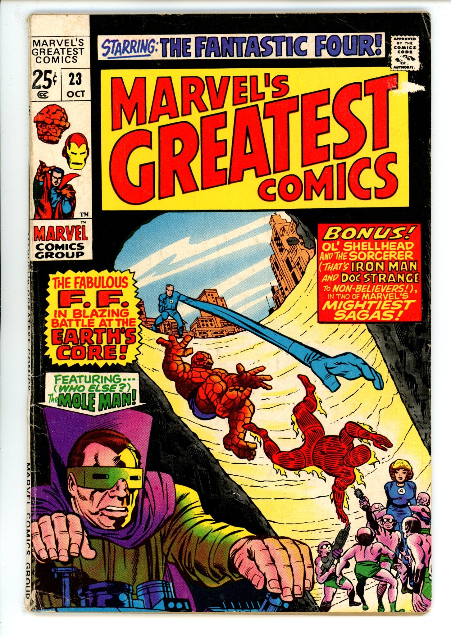 Marvel's Greatest Comics 23 VG (4.0) (1969) 