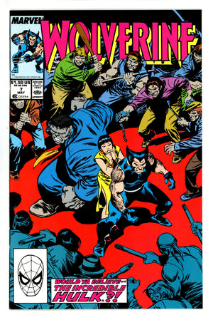 Wolverine Vol 2 7 NM- (9.2) (1989)