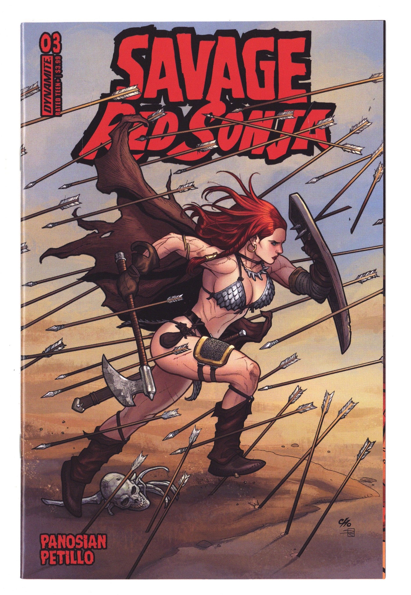 Savage Red Sonja 3 High Grade (2024) Cho Variant 