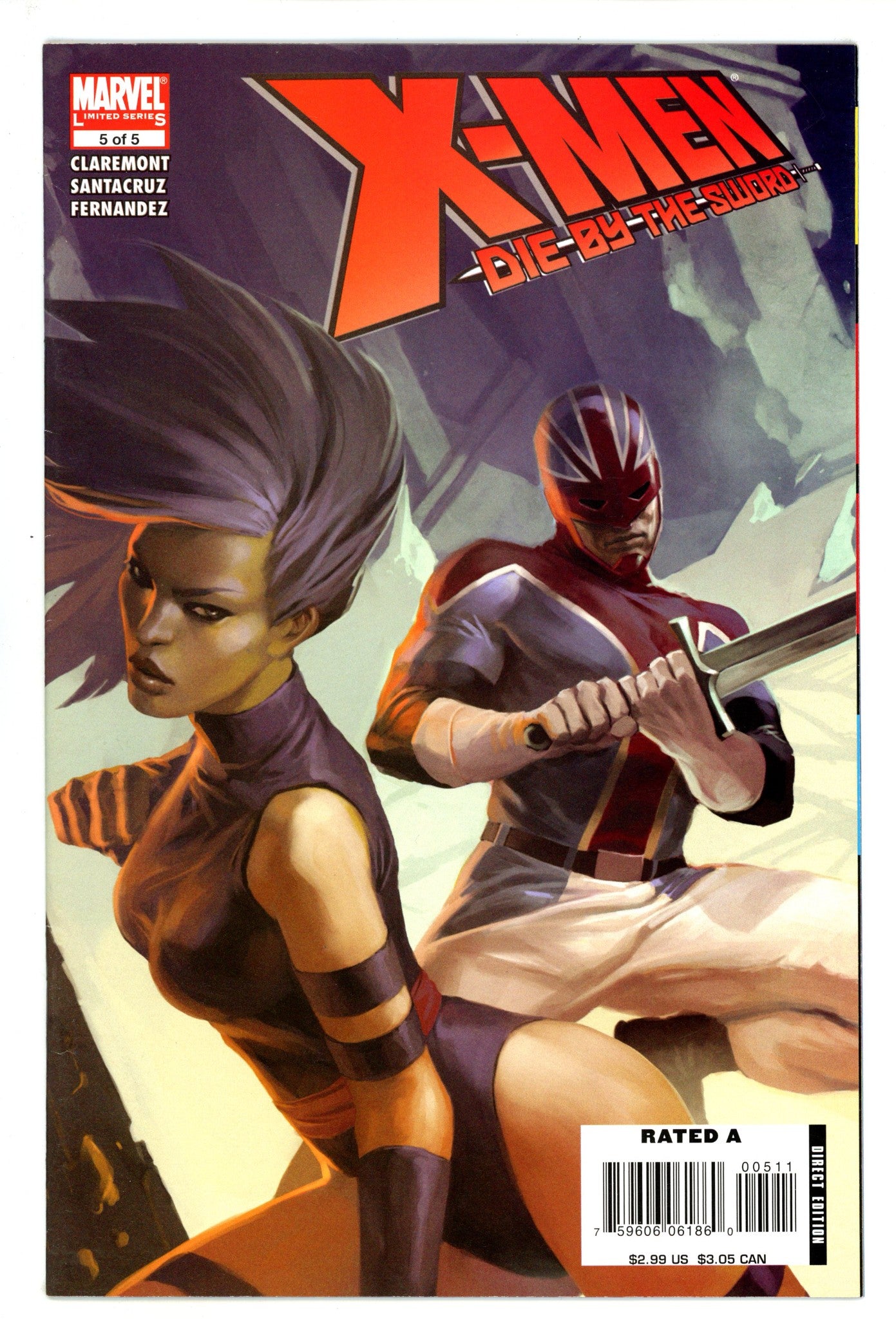 X-Men: Die by the Sword 5 High Grade (2008) 