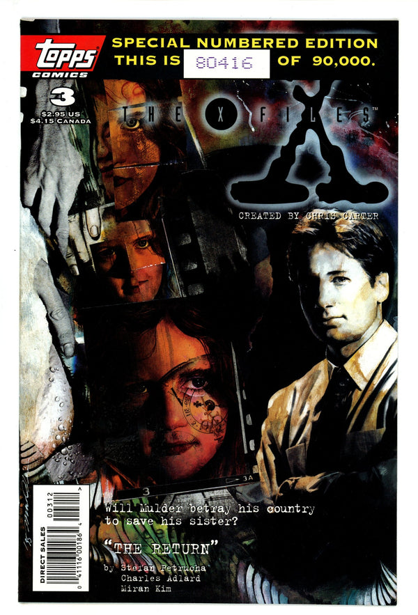 The X-Files 3 High Grade (1995) 2nd Print