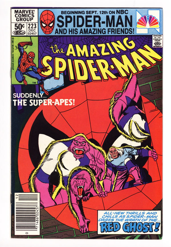 The Amazing Spider-Man Vol 1 223 FN/VF (7.0) (1981) Newsstand