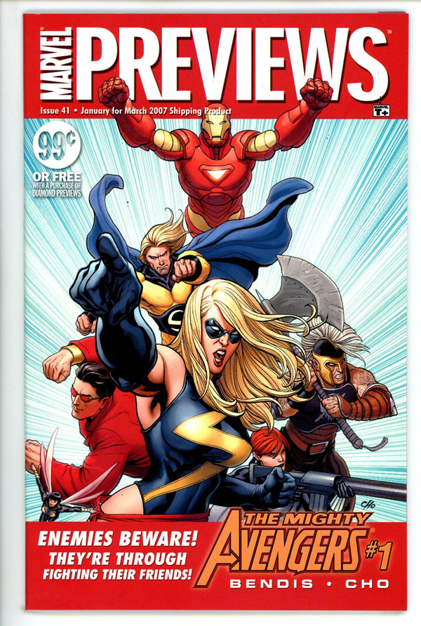 Marvel Previews Vol 1 41 High Grade (2007)